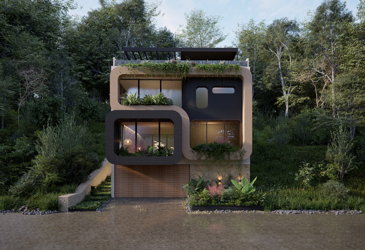 Modern villa surrounded by tropical forest – pre sale Punta Mita