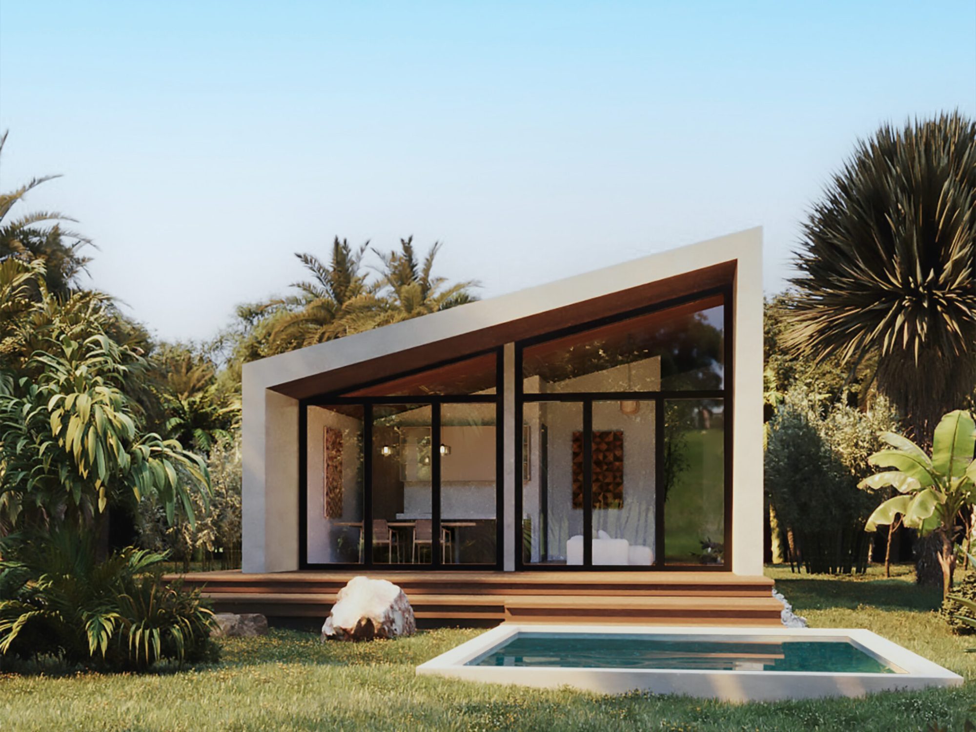 Luxury modern villa with pool for pre sale in Punta Mita